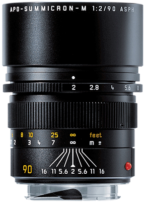 Leica APO Summicron-M 90mm f/2 ASPH (Black)
