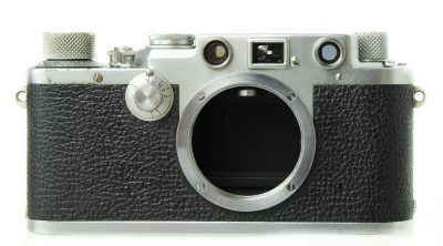 Leica 111f Chrome Black Dial