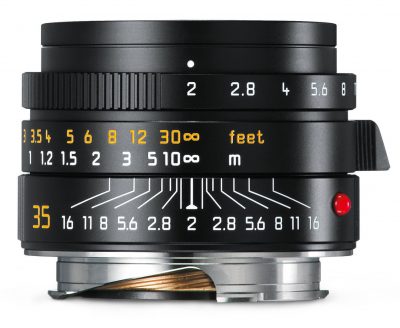 Leica Summicron-M 35mm f/2 ASPH (Black) (NEW)