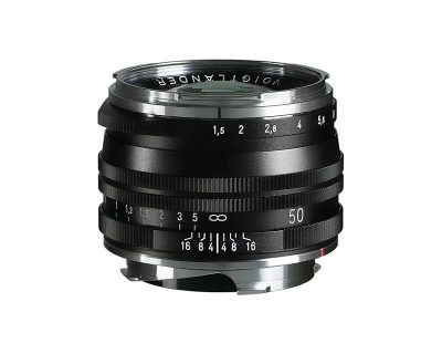 Voigtlander 50mm black lens