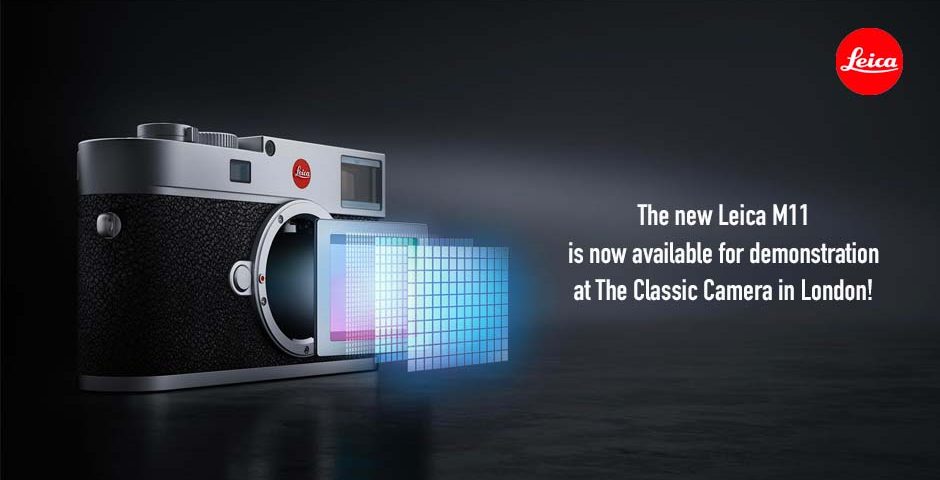 New Leica M11 is available for demonstration at The Classic Camera London