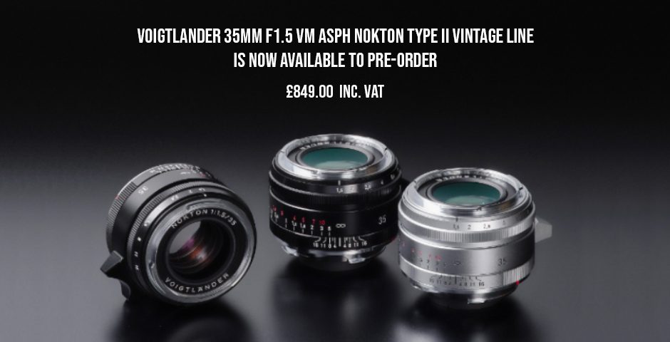 Voigtlander 35mm F1.5 is now available to pre-order