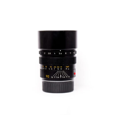 Leica 90mm F2 Summicron-M Black
