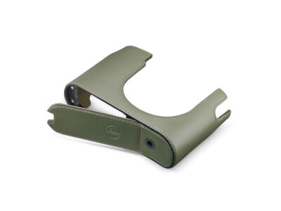Q3 Leather Half case Olive Green - Image 2