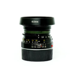 Minolta 40mm F2 Rokkor M + UV Filter