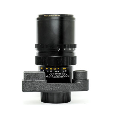 Leica 135mm F2.8 Elmarit-M + Specs Black Boxed