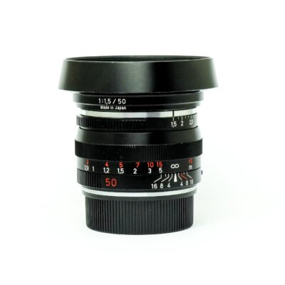 Zeiss 50mm F1.5 C Sonnar ZM + Zeiss T* Filter