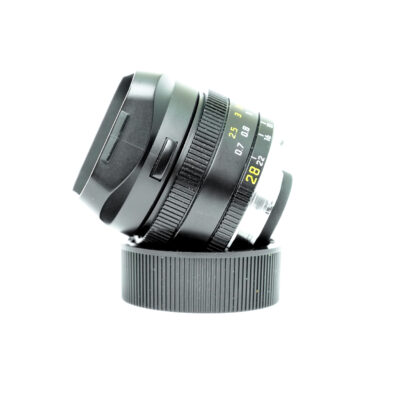 Leica 28mm F2.8 Elmarit-M ASPH 6 Bit Black, boxed - Image 2