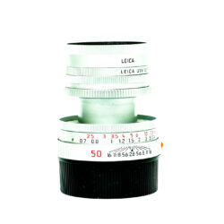 Leica 50mm F2.8 Elmar M Silver Boxed