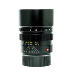 Leica 90mm F2 Summicron M Black Boxed