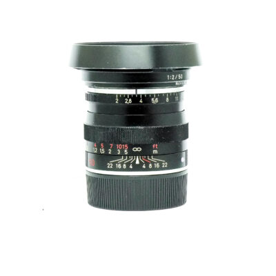 Zeiss 50mm f2 Plannar ZM + hood