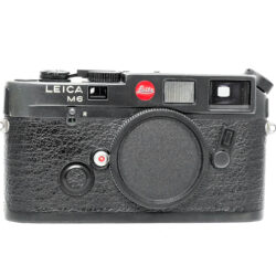 Leica M6 Black Chrome Body Boxed