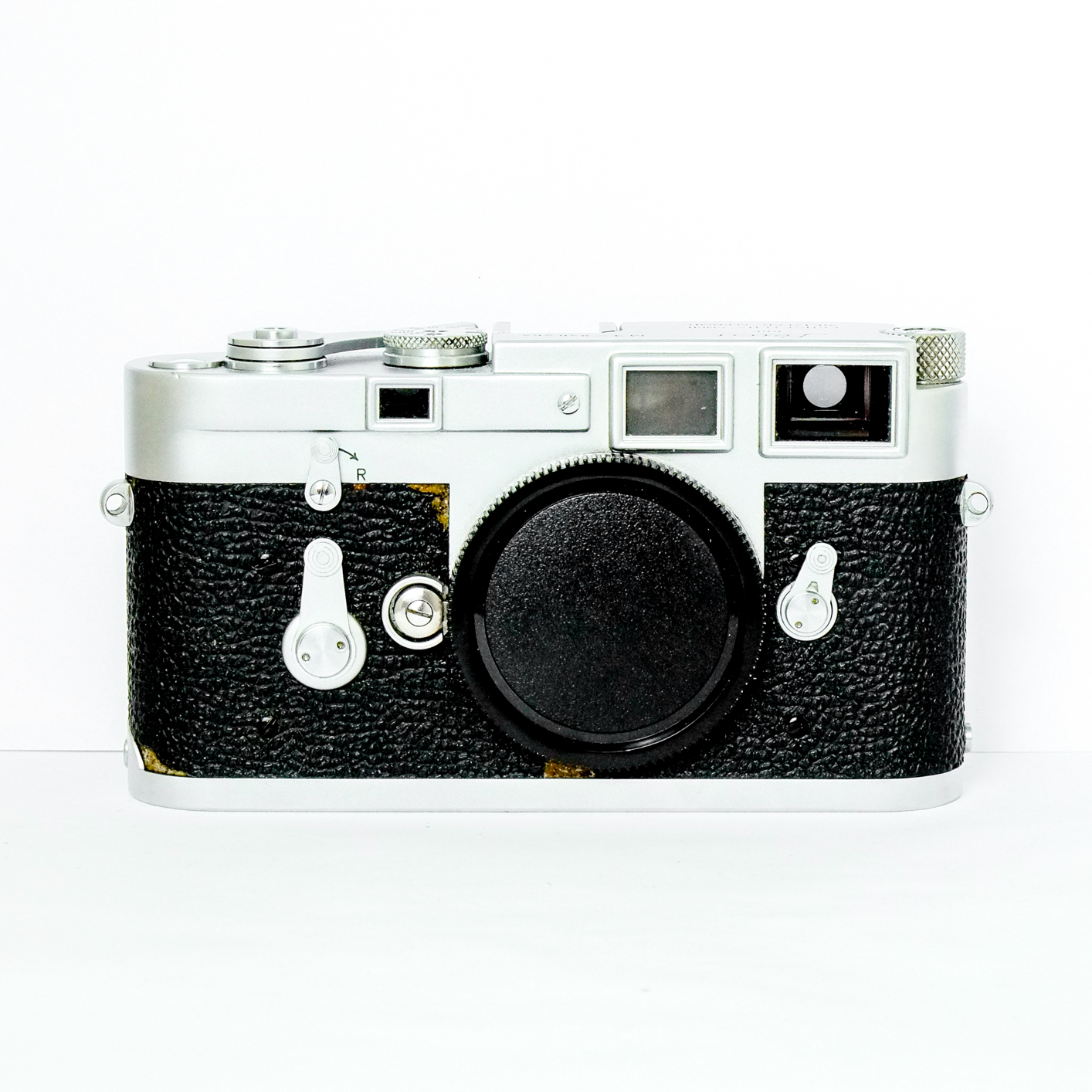Leica M3 Silver Chrome body Double Stroke