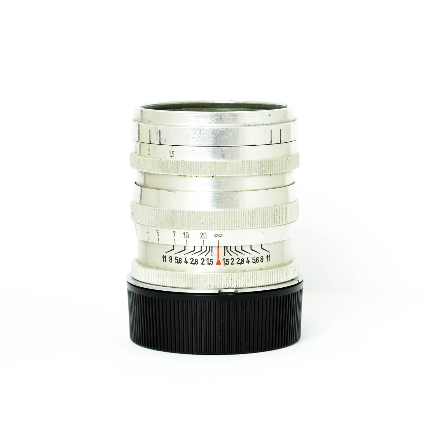 Zeiss 5.8cm F1.5 Sonnar Uncoated LTM + Leica M Adapter