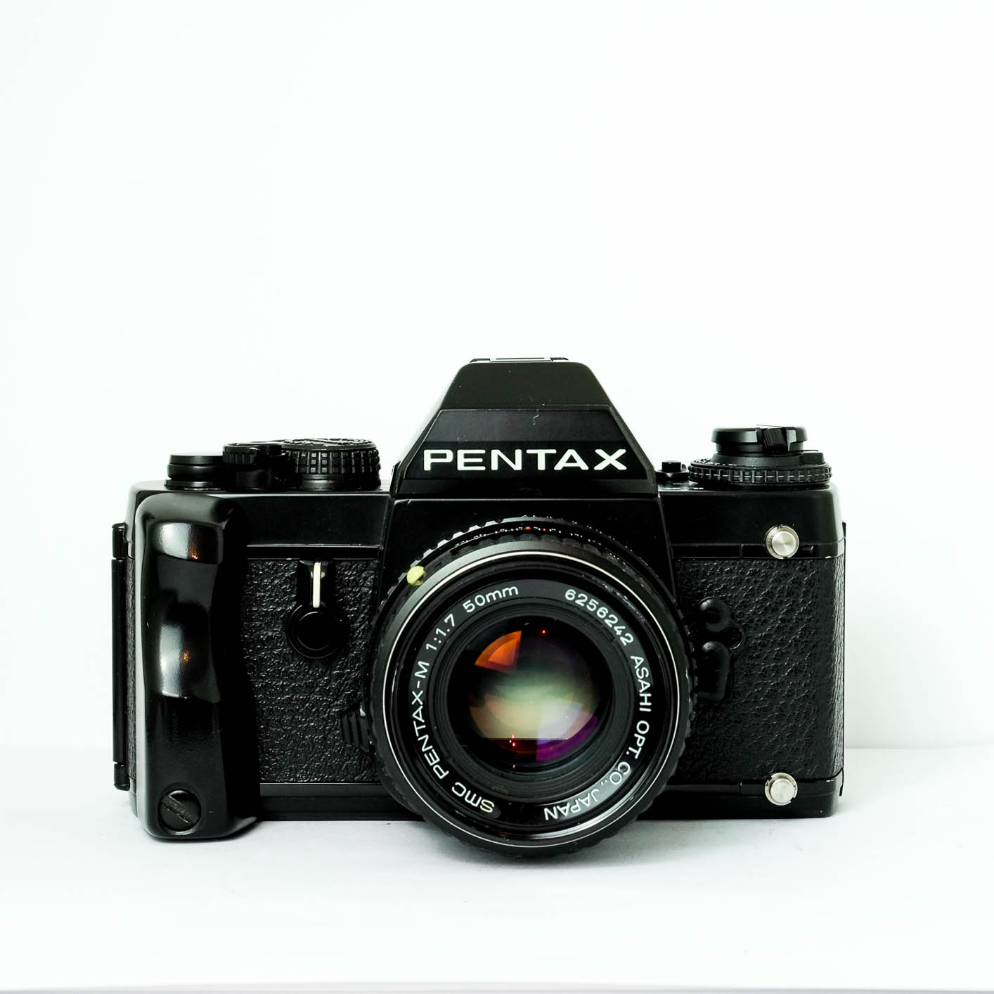 Pentax LX + 50mm F1.7 and Handgrip