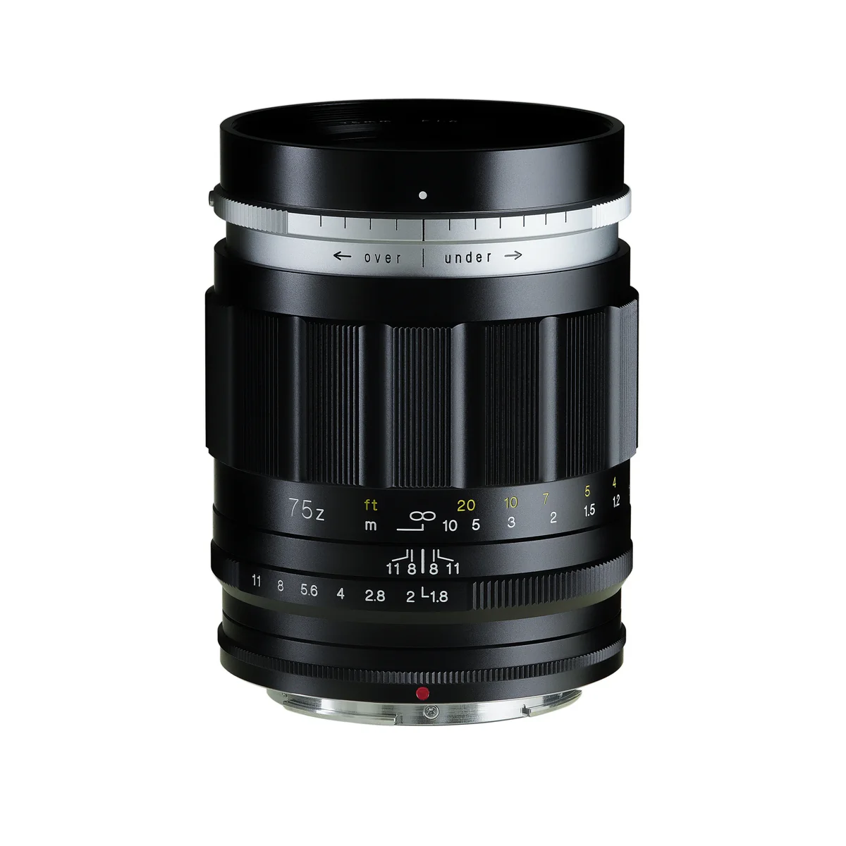 Voigtlander 75mm f1.8 Portrait Heliar for Nikon Z Mount Cameras