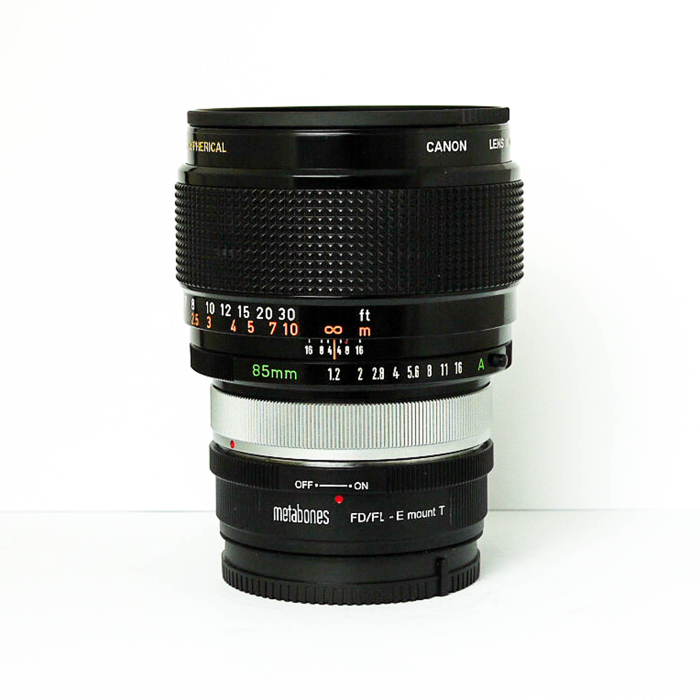 Canon 85mm F1.2 SSC ASPH PD + EOS Adaptor