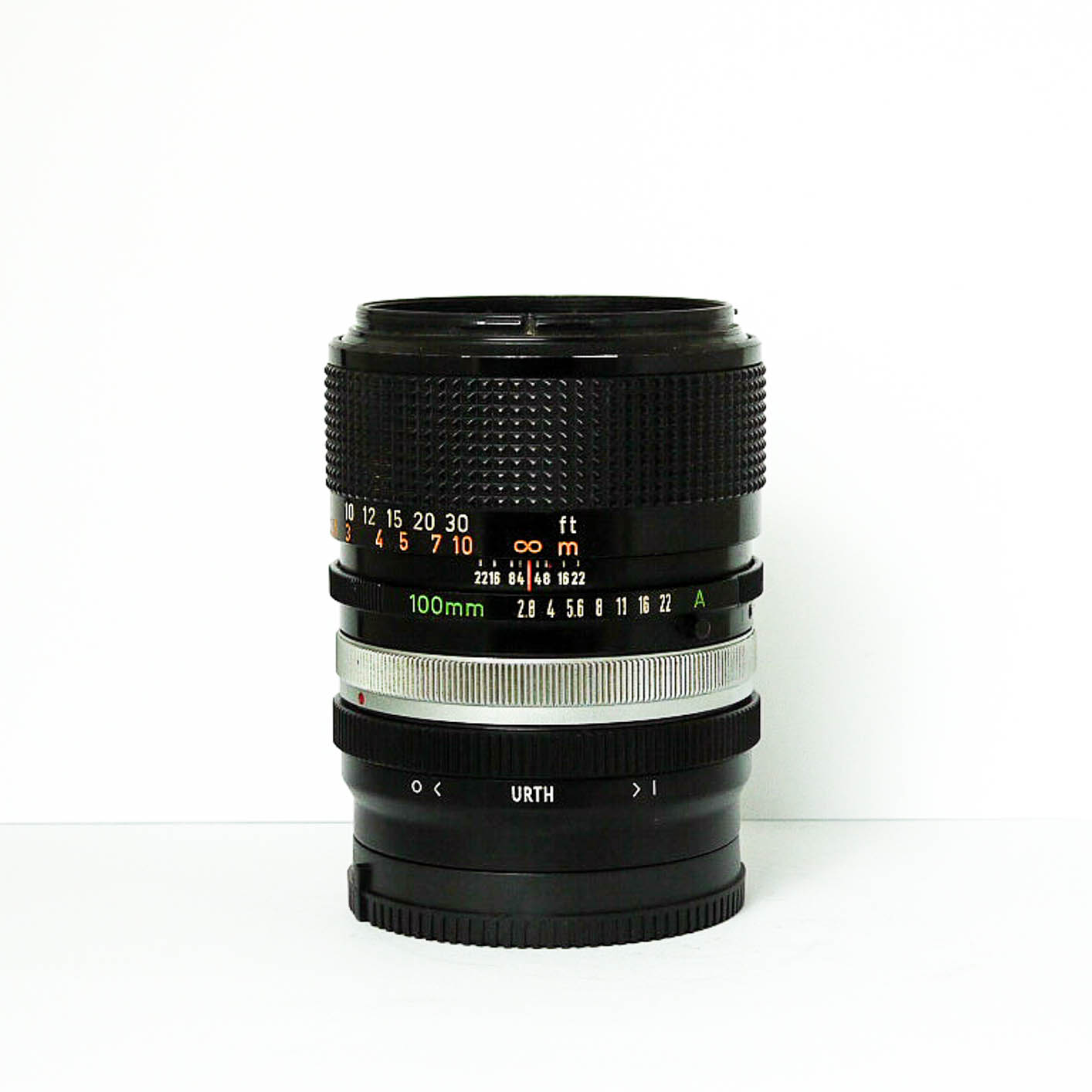 Canon 100mm F2.8 SSC FD + EOS Adaptor