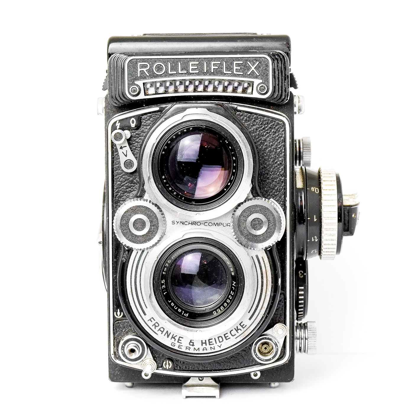 Rolleiflex 3.5 F + 75mm F3.5 Planar Camera Has Just Been Serviced