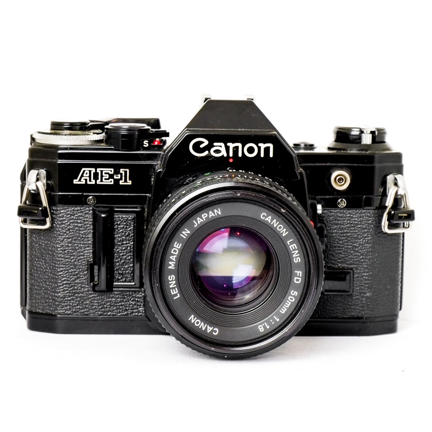 Canon AE-1 Black + 50mm f1.8