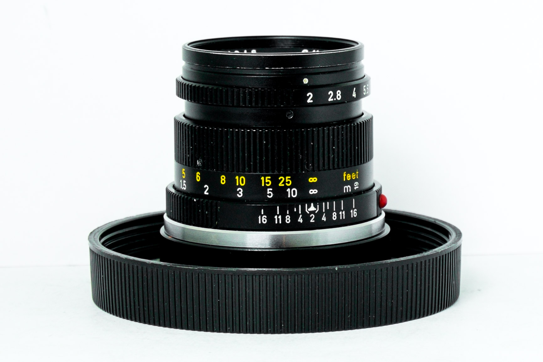 Leica 50mm f2 Summicron M Type 3 Black Boxed