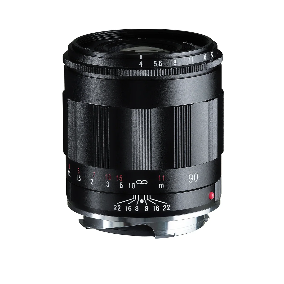 Voigtlander 90mm f4 VM Apo-Lanthar Close Focus Black Lens