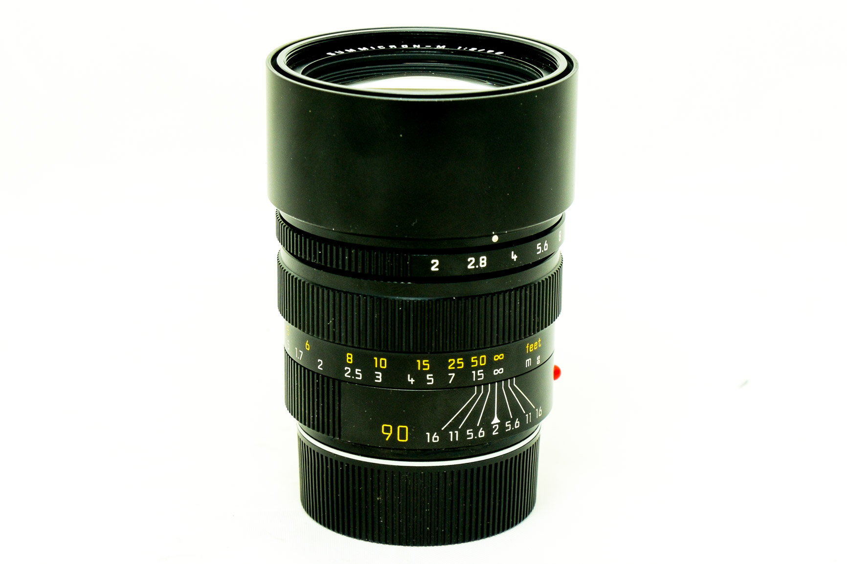Leica 90mm F2 Summicron M Black